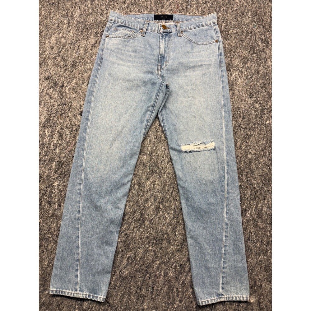 J Brand Mens Light Wash Straight Leg Denim Jeans Blue 100% Cotton Size 30